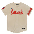 Los Angeles Angels Nike Preschool City Connect Jersey - Cream