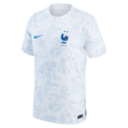 France National Team Nike 2022/23 Away Authentic Blank Jersey - White