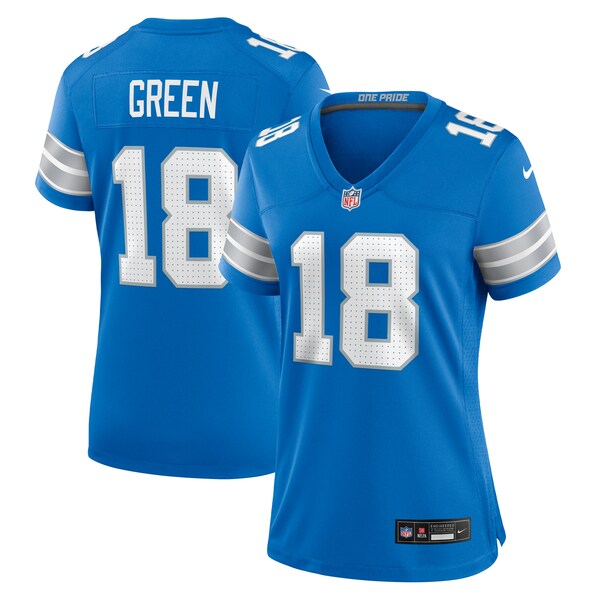 Antoine Green Detroit Lions Nike Women's Team Game Jersey -  Blue