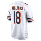 Caleb Williams Chicago Bears Nike 2024 NFL Draft First Round Pick Player Game Jersey - White