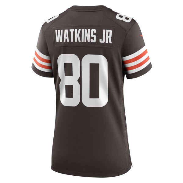 Austin Watkins Jr. Cleveland Browns Nike Women's Team Game Jersey -  Brown