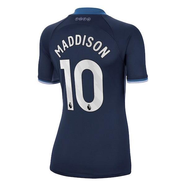 James Maddison Tottenham Hotspur Nike Women's 2023/24 Away Stadium Replica Player Jersey - Navy/Tan/White