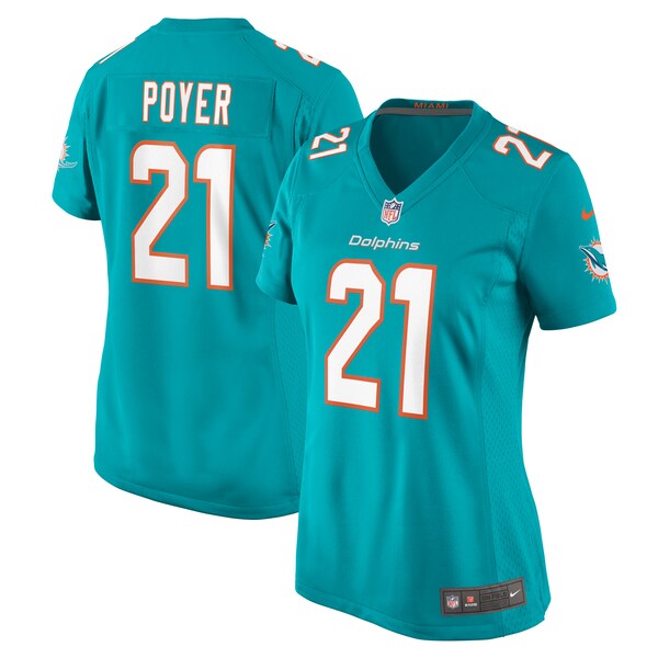 Jordan Poyer Miami Dolphins Nike Women's  Game Jersey -  Aqua