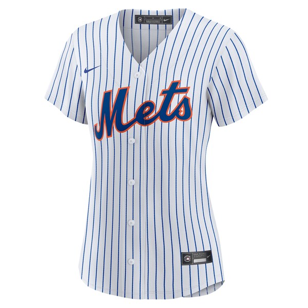 New York Mets Nike Women's #1 Bride Home Replica Jersey - White