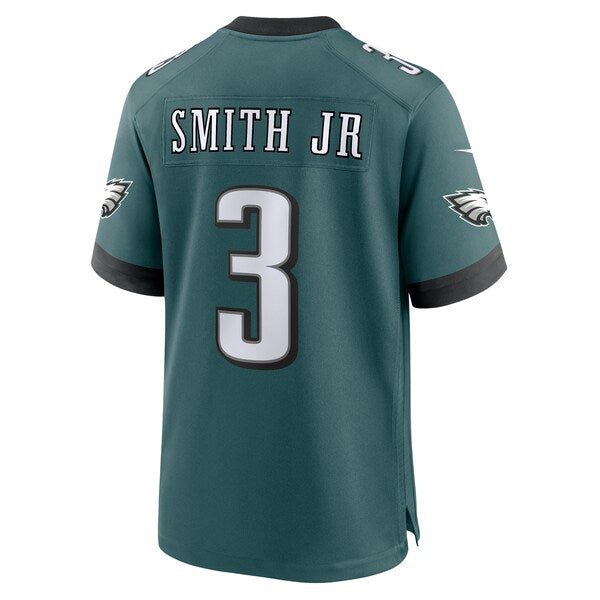 Nolan Smith Philadelphia Eagles Nike Super Bowl LIX Game Player Jersey - Midnight Green