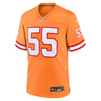 Derrick Brooks Tampa Bay Buccaneers Nike Youth Retired Player Game Jersey - Orange