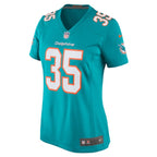 Ka'Dar Hollman Miami Dolphins Nike Women's Home Game Player Jersey - Aqua