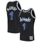 Tracy McGrady Orlando Magic  Hardwood Classics Swingman Jersey - Black/Blue