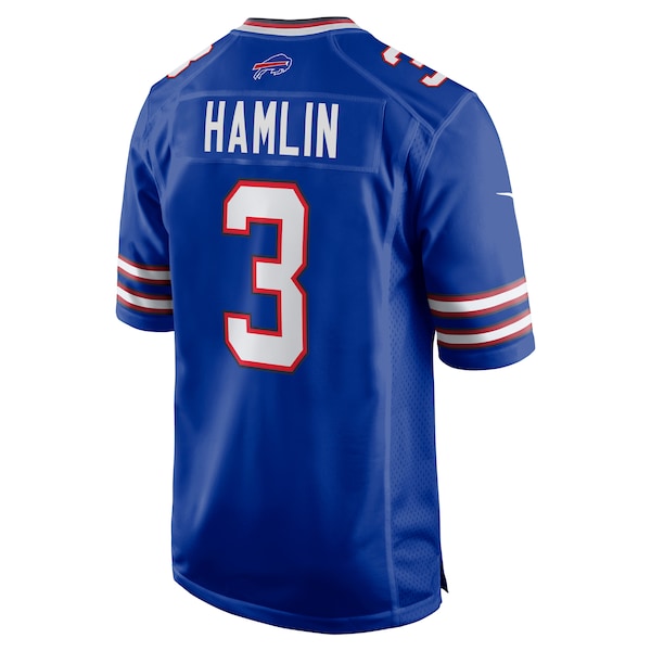 Damar Hamlin Buffalo Bills Nike Game Jersey - Royal/White