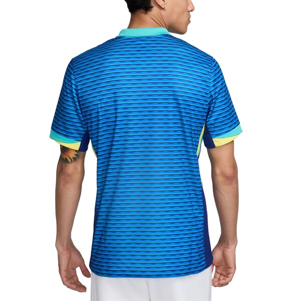 Brazil National Team Nike 2024 Away Stadium Replica Jersey – Blue