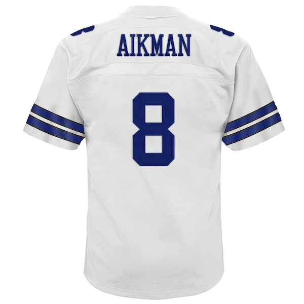 Troy Aikman Dallas Cowboys Youth Retired Player Legacy Jersey - White