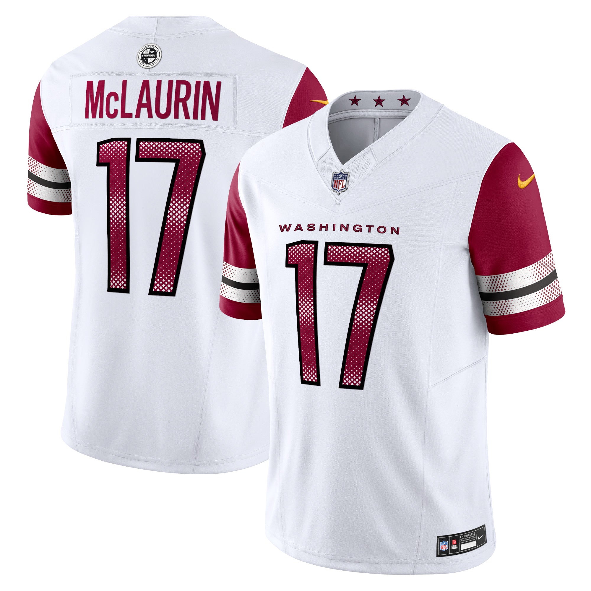 Terry McLaurin Washington Commanders Nike Vapor F.U.S.E. Limited Jersey - Burgundy/White