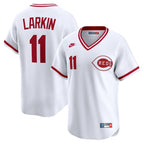 Barry Larkin Cincinnati Reds Nike Throwback Cooperstown Collection Limited Jersey - White