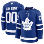 Toronto Maple Leafs  Home Premium Custom Jersey - Blue/Black/White
