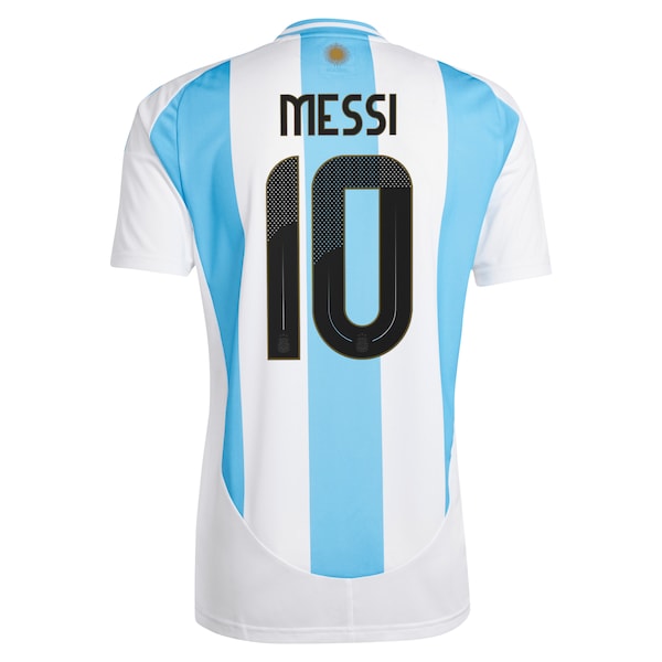 Lionel Messi Argentina National Team adidas 2024 Home Replica Player Jersey - White/Blue