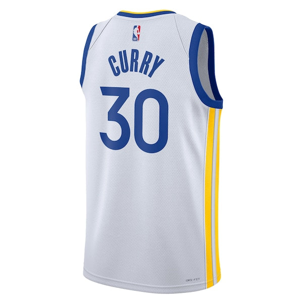 Stephen Curry Golden State Warriors Nike Unisex Swingman Jersey - Association Edition - White/Royal