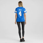 D.J. Reed Detroit Lions Nike Women's Team Game Jersey -  Blue