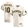 Sal Frelick Milwaukee Brewers Nike Home Limited Player Jersey - Cream