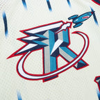 Yao Ming Houston Rockets Chainstitch Swingman Jersey - Cream