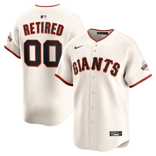San Francisco Giants Nike Home Limited Pick-A-Player Retired Roster Jersey - Cream