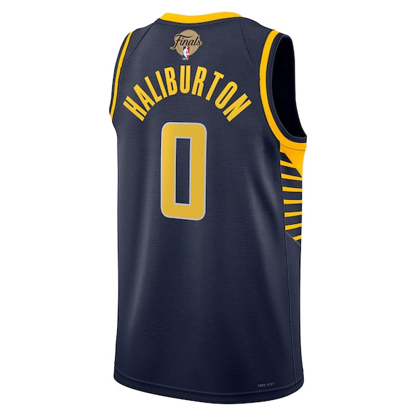 Tyrese Haliburton Indiana Pacers Nike Unisex 2025 NBA Finals Swingman Jersey - Icon Edition - Navy