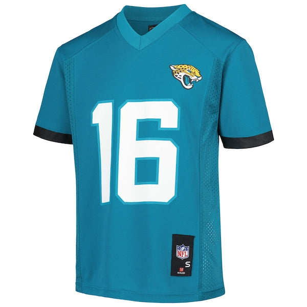 Trevor Lawrence Jacksonville Jaguars Youth  Replica Player Jersey - Teal