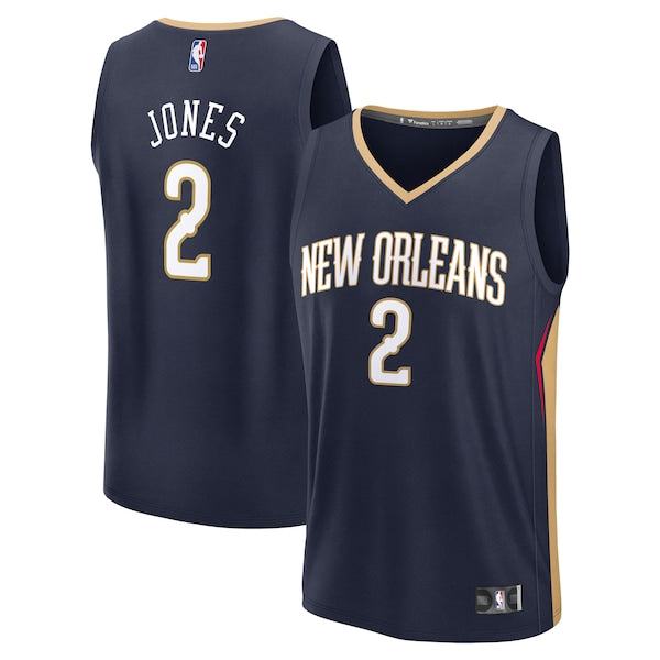 Herbert Jones New Orleans Pelicans  Youth Fast Break Replica Player Jersey - Icon Edition - Navy