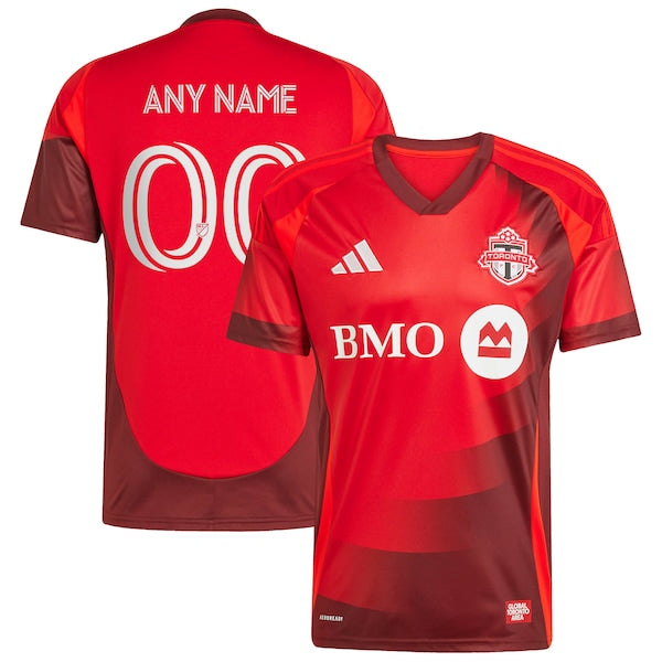 Toronto FC adidas 2025 Club Kit Replica Custom Jersey - Red