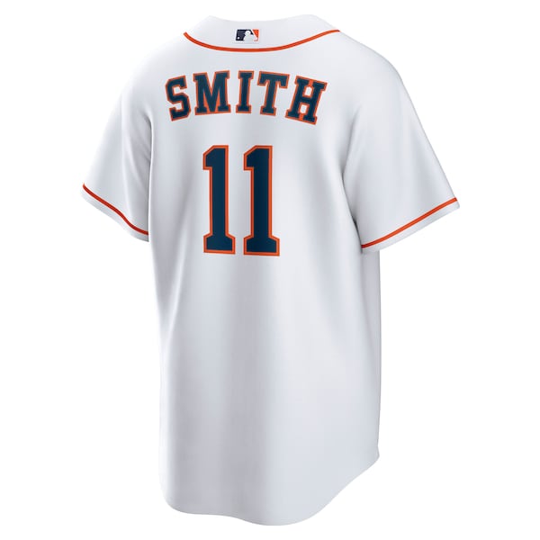Cam Smith Houston Astros Nike Home Replica Jersey - White/Orange
