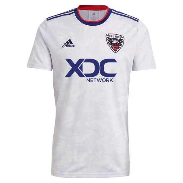 Edison Flores D.C. United adidas 2022 The Marble Replica Player Jersey - White