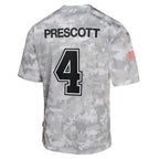 Dak Prescott Dallas Cowboys Nike Youth 2024 Salute to Service Game Jersey - Arctic Camo