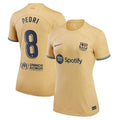 Pedri Barcelona Nike Women's 2022/23 Away Replica Player Jersey - Gold