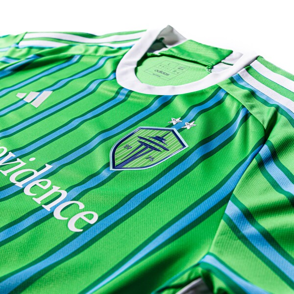 Joao Paulo Seattle Sounders FC adidas 2024 The Anniversary Kit Authentic Player Jersey – Green