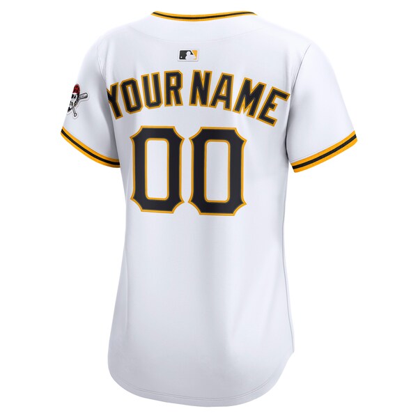 Pittsburgh Pirates Nike Women's Home Limited Custom Jersey - White