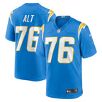 Joe Alt Los Angeles Chargers Nike 2024 NFL Draft First Round Pick Player Game Jersey - Powder Blue