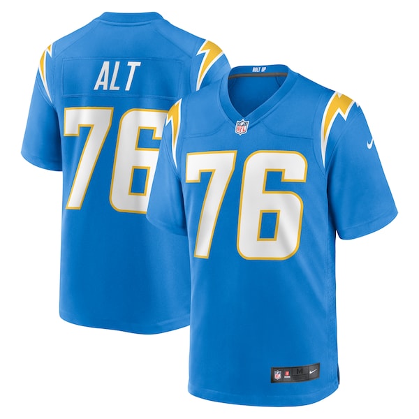 Joe Alt Los Angeles Chargers Nike 2024 NFL Draft First Round Pick Player Game Jersey - Powder Blue