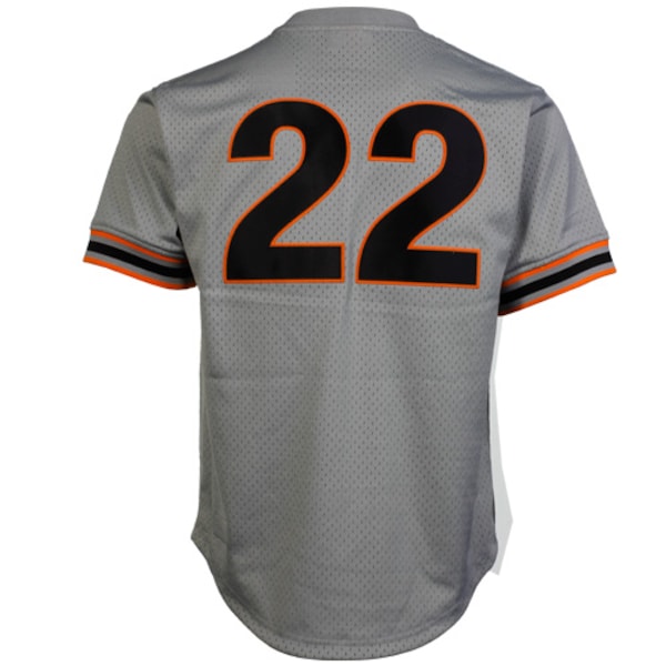 Will Clark San Francisco Giants 1989 Authentic Cooperstown Collection Batting Practice Jersey - Gray