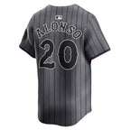 Pete Alonso New York Mets Nike City Connect Limited Jersey - Gray