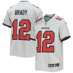 Tom Brady Tampa Bay Buccaneers Nike Youth Inverted Team Game Jersey - Gray