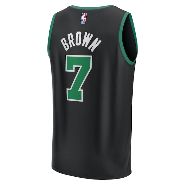 Jaylen Brown Boston Celtics  Youth Fast Break Replica Player Jersey - Statement Edition - Black
