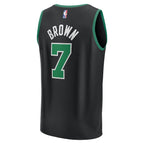 Jaylen Brown Boston Celtics  Youth Fast Break Replica Player Jersey - Statement Edition - Black