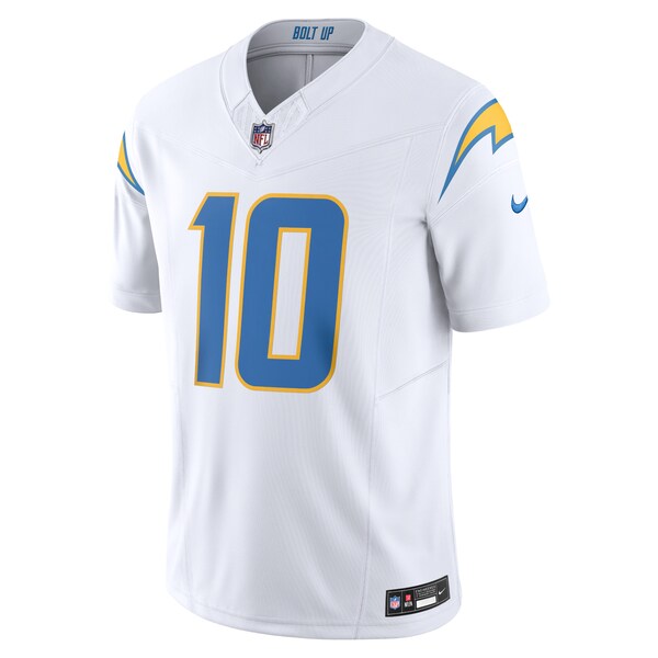 Justin Herbert Los Angeles Chargers Nike Vapor F.U.S.E. Limited Jersey - White/Navy/Powder Blue/Royal