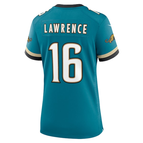 Trevor Lawrence Jacksonville Jaguars Nike Women's Prowler Throwback Game Jersey - Teal
