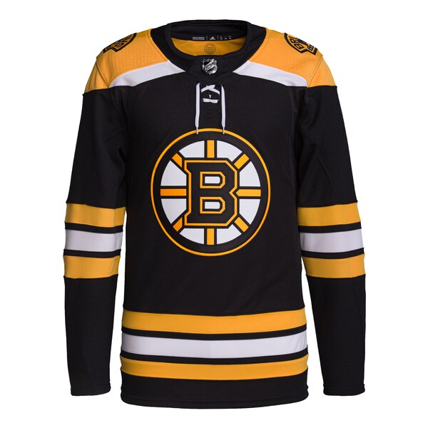 Boston Bruins adidas Home Primegreen Authentic Jersey - Black