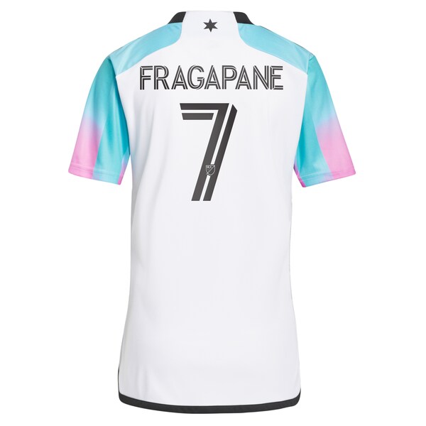 Franco Fragapane Minnesota United FC adidas 2023 The Northern Lights Kit Replica Jersey - White