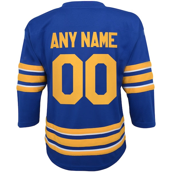 Buffalo Sabres Youth Home Replica Custom Jersey - Blue