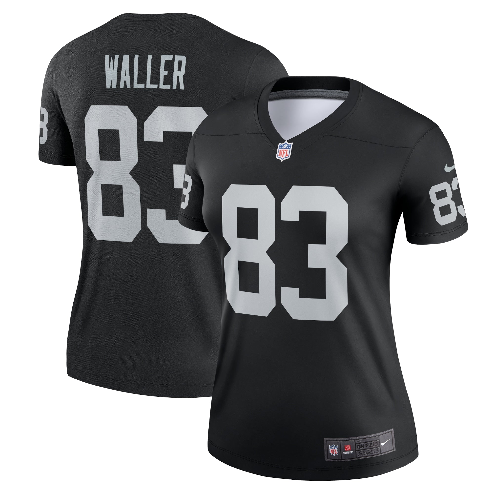 Darren Waller Las Vegas Raiders Nike Women's Alternate Legend Jersey - White/Black