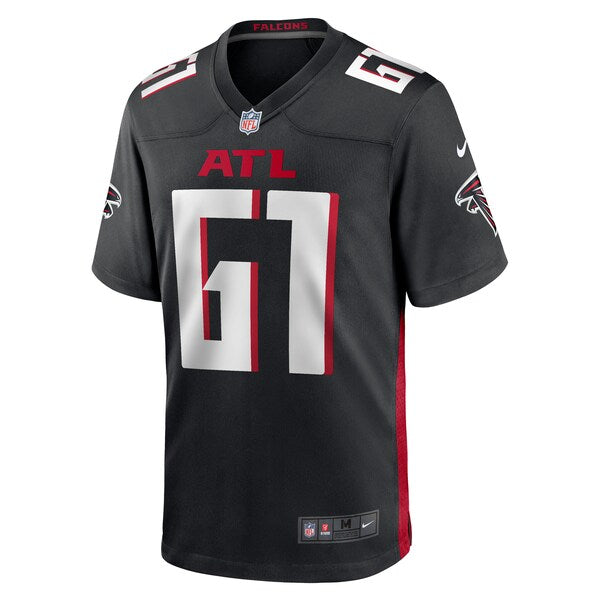 Matt Hennessy Atlanta Falcons Nike Team Game Jersey -  Black