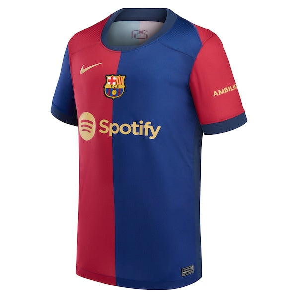 Pedri Barcelona Nike Youth 2024/25 Home Replica Player Jersey - Royal