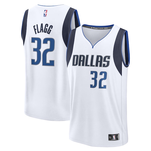 Cooper Flagg Dallas Mavericks  2025 NBA Draft First Round Pick Fast Break Replica Jersey - Association Edition - White